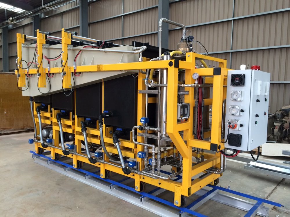 أنظمة الفصل الكهربي للأملاح والملوثات Electrocoagulation / Electro oxidation